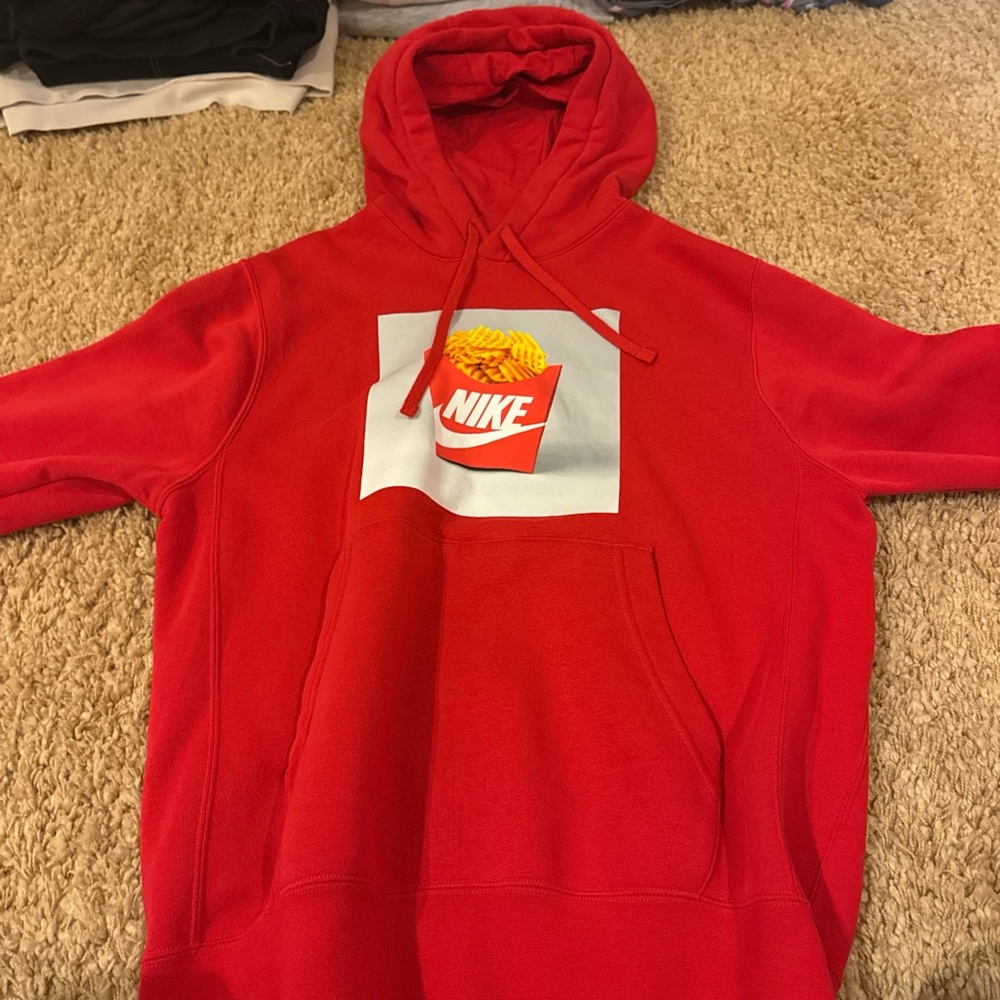 Nike French fries hoodie brand new